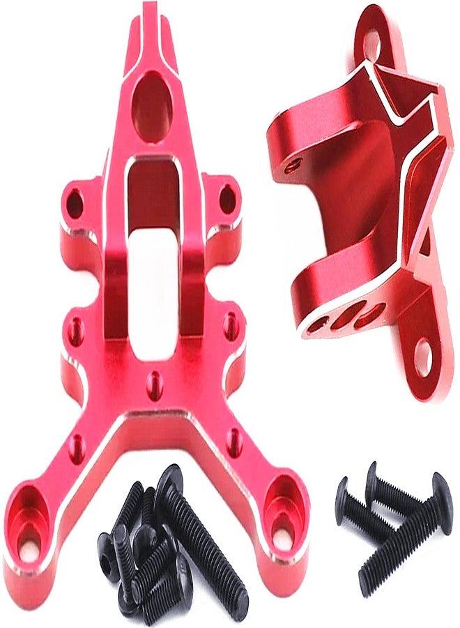 مجموعة دعامات مركزية أمامية وخلفية من الألومنيوم، قطع غيار مطورة لسيارات Arrma 1/7 Big Rock Felony Infraction Mojave 6S BLX و 1/8 Kraton Outcast Notorious Talion 6s BLX، بديل لـ ARA320500. - Image 4